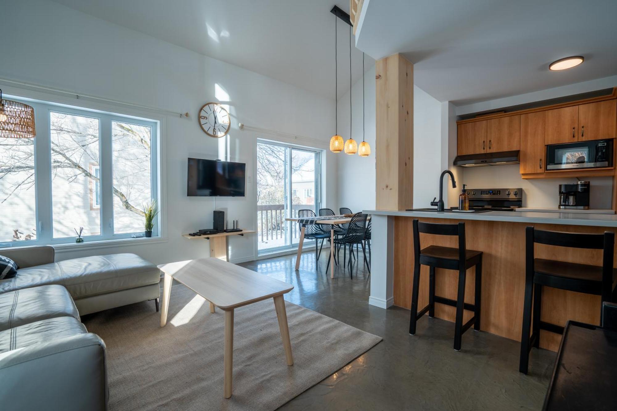 Hebergement Mont-Ste-Anne Condos Бопре Номер фото